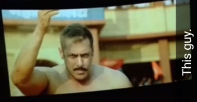 WATCH: Salman Khan Fans Lose Their Shit At His Entry In Sultan!