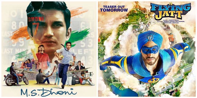 Sushant Singh Rajput’s M.S Dhoni Or Tiger Shroff’s A Flying Jatt – Which Poster Do You Like Better?