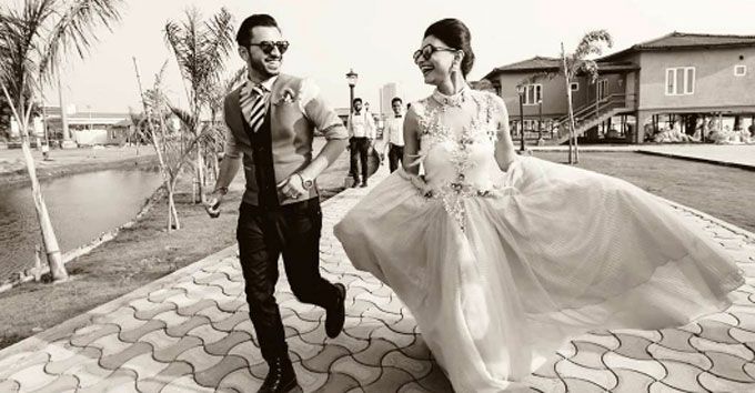 Dimpy Ganguly Just Shared The Most Gorgeous Pictures From Her Black & White Wedding Photoshoot!