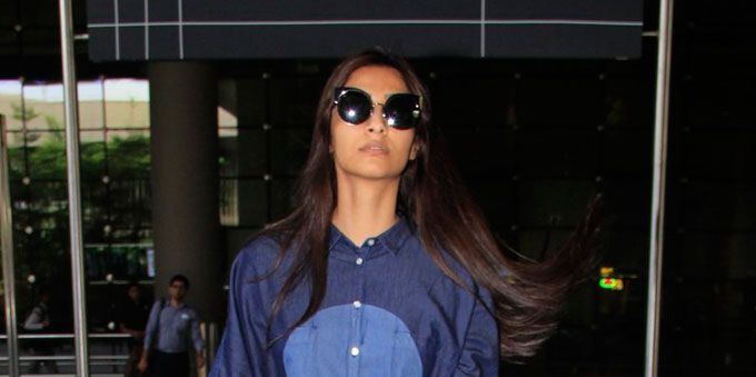 Airport Photos: Sonam Kapoor Rocking A Pair Of Thigh-High Boots