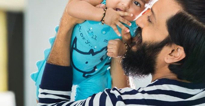 Photo Alert: Riteish Deshmukh Chills With His Baby Boy Rahyl