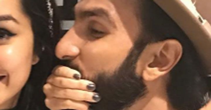 Photo: Oooh… Who Is Ranveer Singh Trying To Kiss?