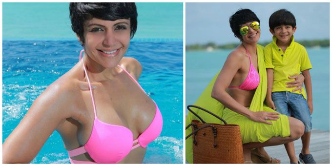 HOT DAMN! Mandira Bedi Is Setting Our Screens On Fire With Her Maldives Photos