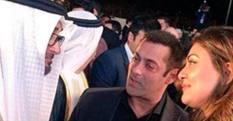 Spotted: Salman Khan & Sushmita Sen With The Prince Of Abu Dhabi!