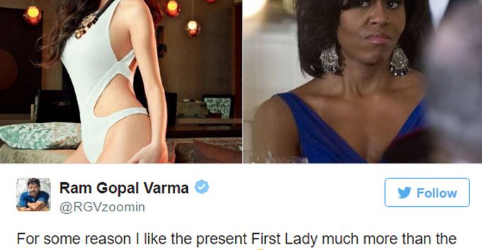 Ram Gopal Verma Is Posting A Series Of Sexist & Racist Tweets About The US Elections