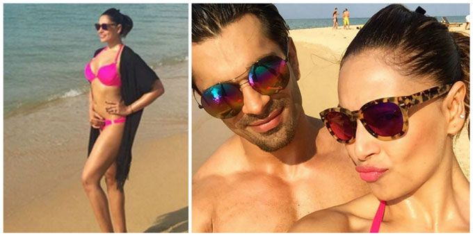 10 Photos Of Bipasha Basu’s Beach, Bikini & Boyfriend From Her Vacation!