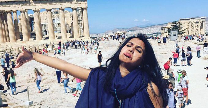 This Pakistani Woman Honeymooned Alone & Returned With The Most Unusual Photo Album