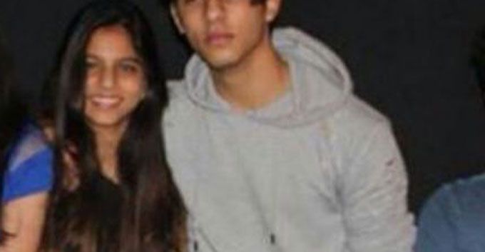 Spotted: Aryan Khan & Suhana Khan Party Together!