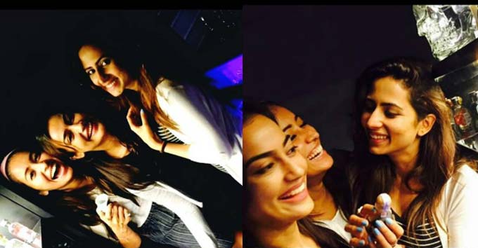 In Photos: TV Hotties Asha Negi, Surbhi Jyoti & Sargun Mehta Party Hard!