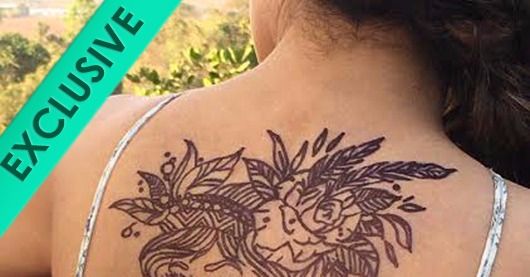 EXCLUSIVE: This Bollywood Actress Just Got This Massive Back Tattoo!