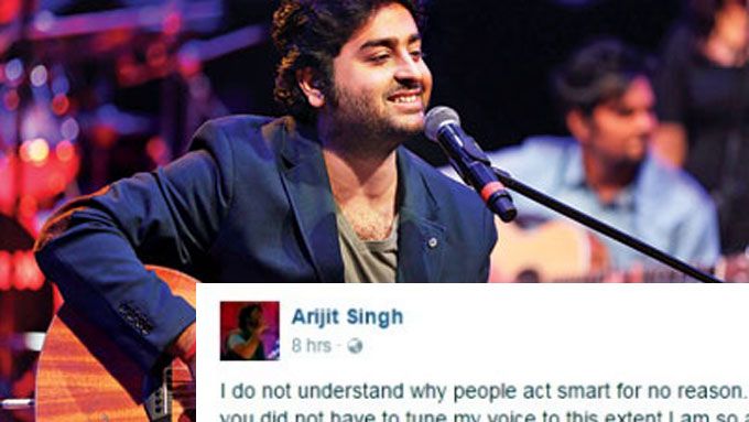 Arijit Singh Publicly Slams A Music Director For Auto-Tuning His Voice