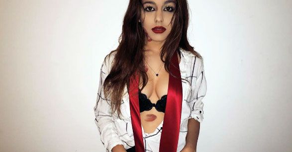 Photos: Pooja Bedi’s Daughter Aalia Went As A “Cheating Girlfriend” On Halloween