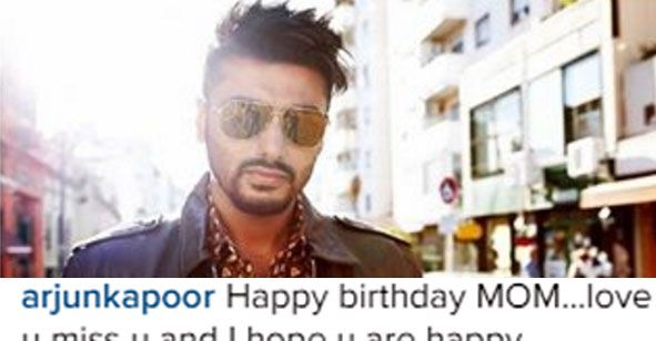 Arjun Kapoor Posted A Heartfelt Birthday Message For His Late Mother