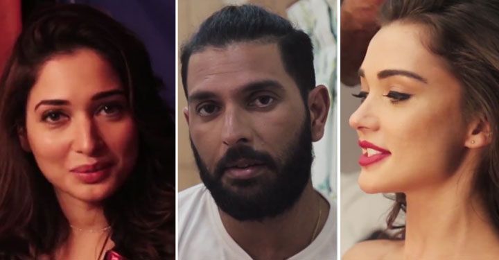 Here’s Some Crazy Behind-The-Scenes Footage From Yuvraj Singh, Tamannah & Amy Jackson’s Shoot