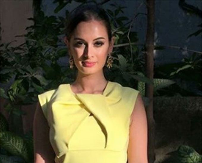 You Could Definitely Wear Evelyn Sharma’s Dress To A Work Lunch!