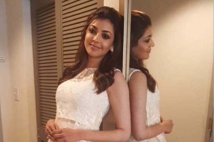 Kajal Aggarwal’s Gorgeous Dress Is Perfect For A Christian Wedding