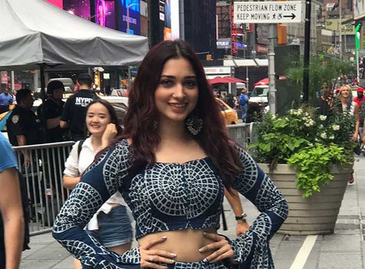 Tamannah Bhatia Goes Desi On The Streets Of New York