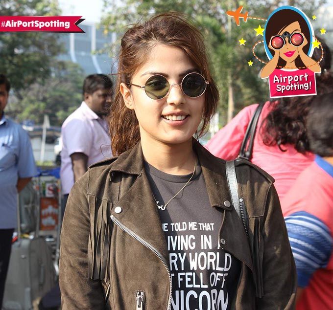 Rhea Chakraborty’s Airport Outfit Will Inspire Your Weekend Look