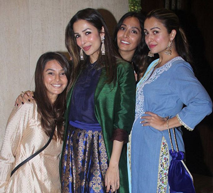 Manish Malhotra Had A Puja, And Here’s What The B-Town Fashionistas Wore!