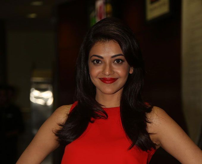 Kajal Aggarwal Got The Sexy Siren Look Down In This Red Hot Number!