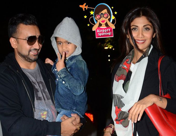 Shilpa Shetty & Her Family Show Us How To Travel In Style!