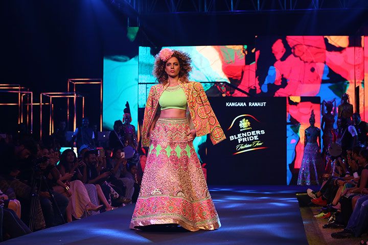 Kangana Ranaut at Blenders Pride Fashion Tour 2016