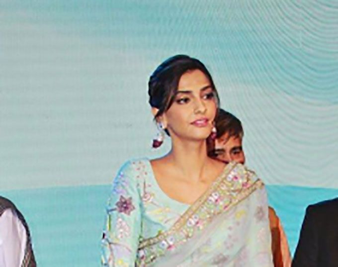 Sonam Kapoor Wears The Unicorn Of Saris