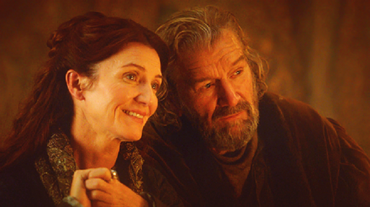 Catelyn Stark and Brynden Tully