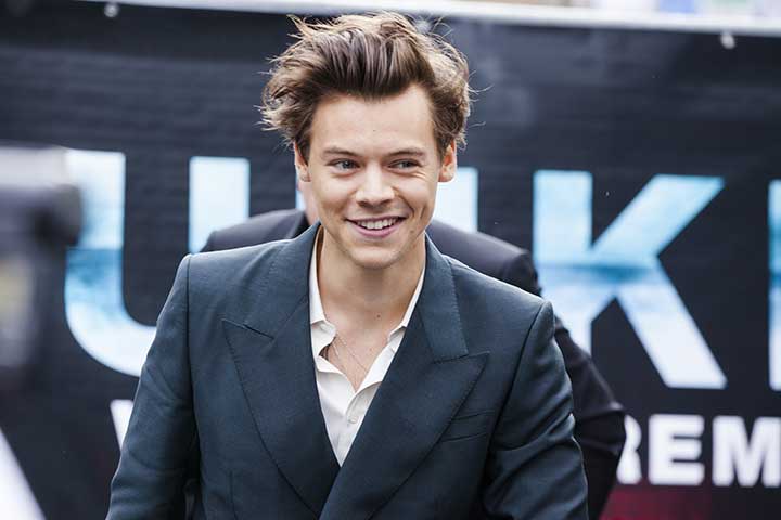 Harry Styles at the Dunkirk premiere in London