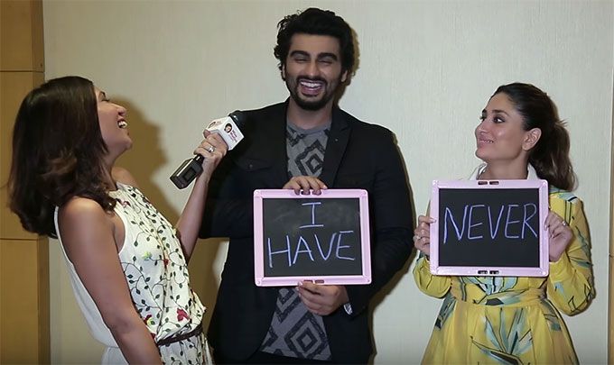 Kareena Kapoor &#038; Arjun Kapoor Play A Candid Game Of ‘Never Have I Ever’