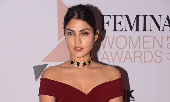 Rhea Chakraborty’s Thigh-High Slit Is A Red Carpet Essential
