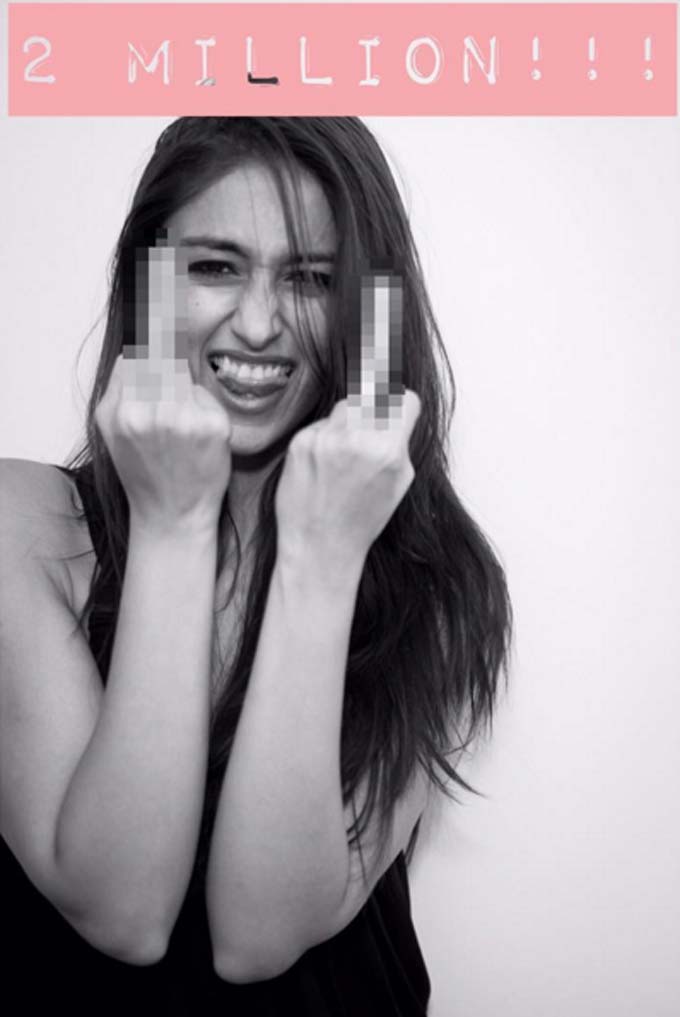 Why Is Ileana D’Cruz Showing Everyone The ‘Finger’?