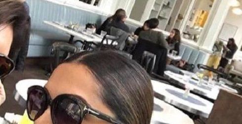 Photo: Deepika Padukone At A Cafe In Toronto With Her Friend