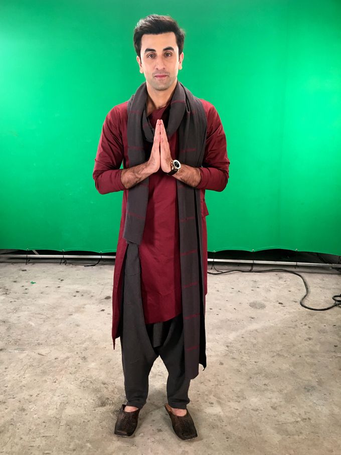 Ranbir Kapoor in Antar-Agni Autumn/Winter’16 during Ae Dil Hai Mushkil promotions