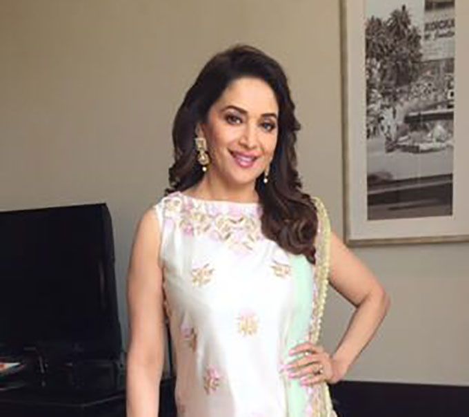 You Can’t Compete With Madhuri Dixit’s Powerful Pastel Outfit!