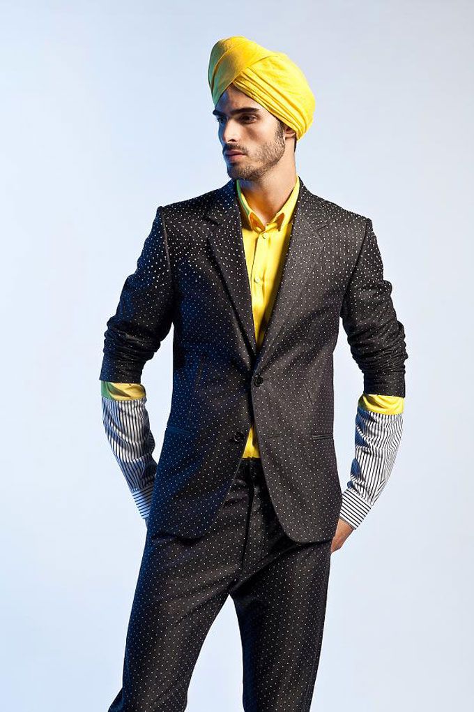 Jean Paul Gaultier's SS'13 featuring Sikh-Chic vibes