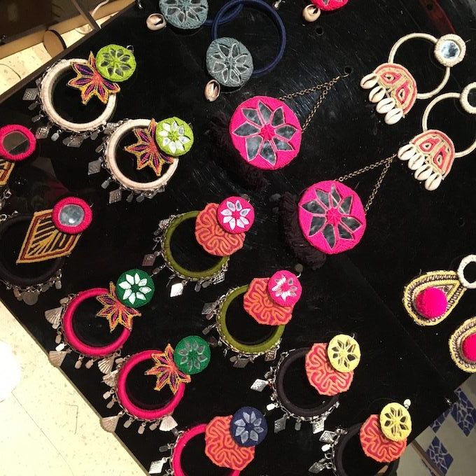 June earrings, Rs. 2,000 each