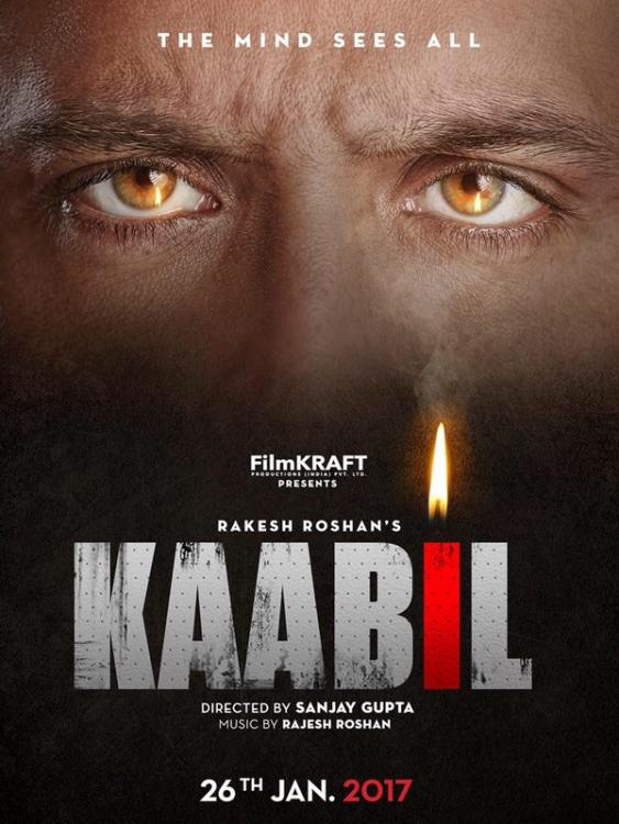 The Intriguing Poster Of Hrithik Roshan’s Kaabil Is Here!