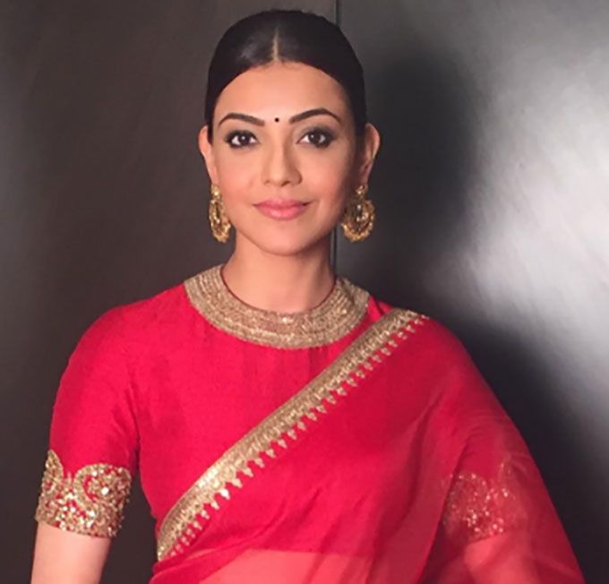 Kajal Aggarwal Proves That A Traditional Sari Can Never Go Out Of Style!