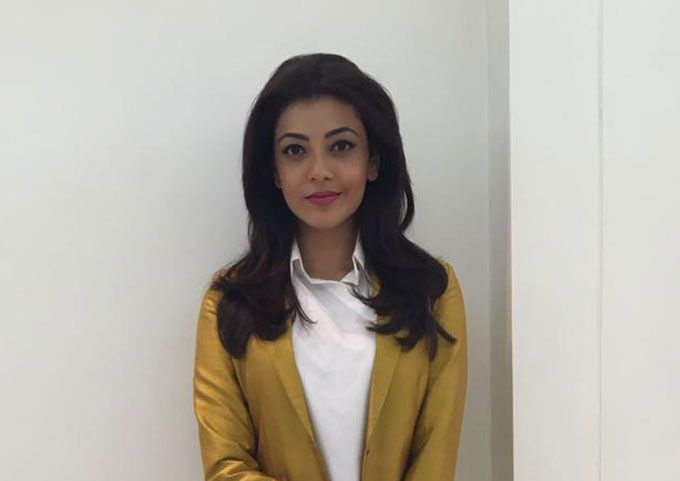 You Will Not Believe What Kajal Aggarwal Wore Under Her Pant Suit!