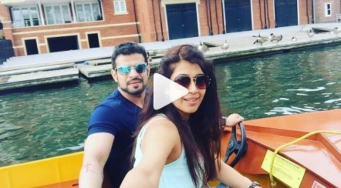 Video: Karan Patel &#038; Ankita Bhargava’s Romantic Honeymoon In London