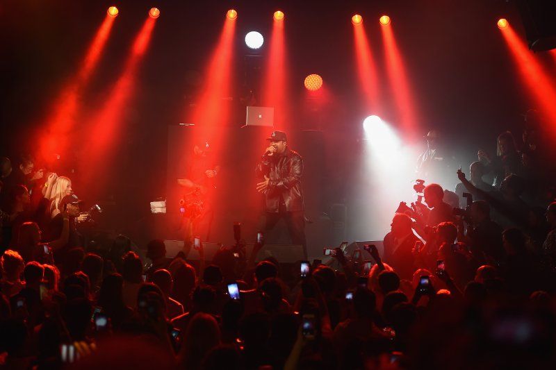 Rapper Ice Cube's Live Performance, Kenzo x H&M Fashion Show