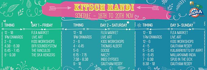 Kitch Mandi Mumbai (November 18th - 20th) | Image Source: facebook.com