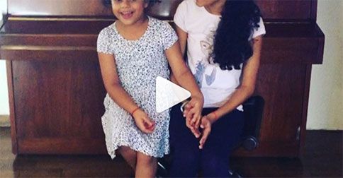 This Video Of Sushmita Sen’s Daughters Singing Is Adorable!