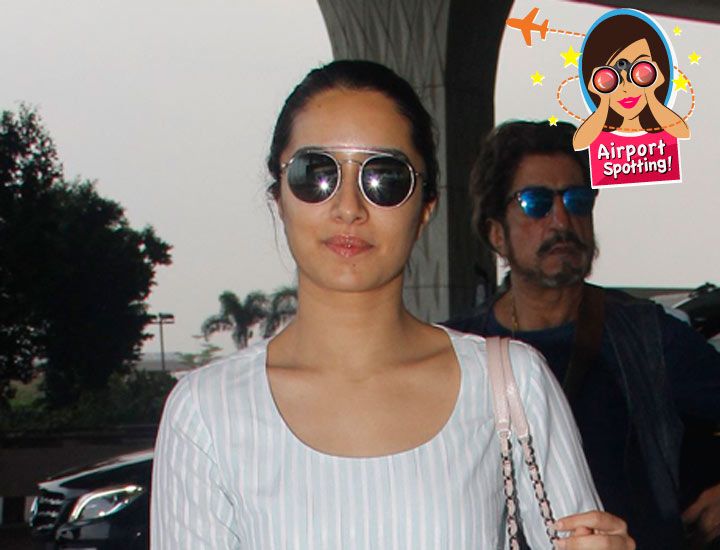 Shraddha Kapoor Keeps It Simple And Comfy At The Airport