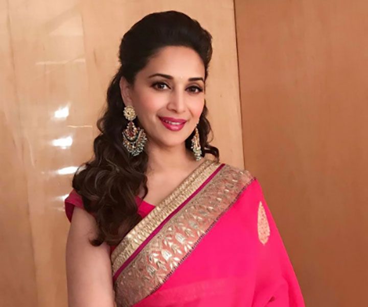 Madhuri Dixit’s Sari Looks Are Just As Pretty As Her