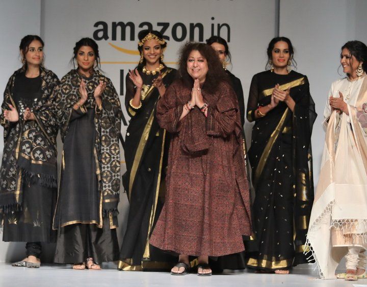 Madhu Jain at Amazon India Fashion Week Spring Summer 2018