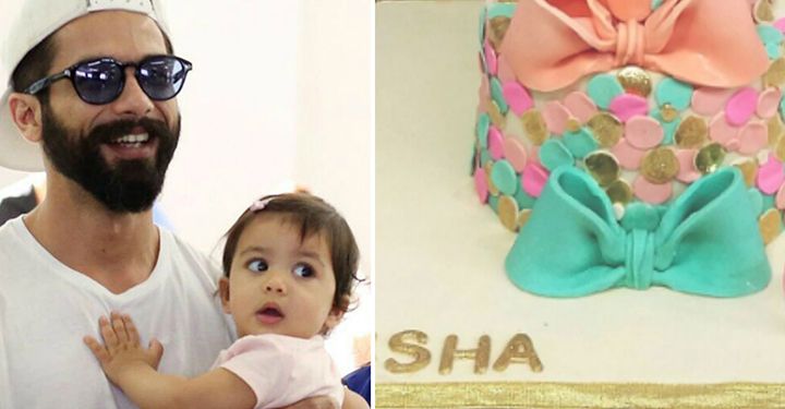 PHOTO: Mira &#038; Shahid Kapoor Got The Cutest Birthday Cake For Misha!