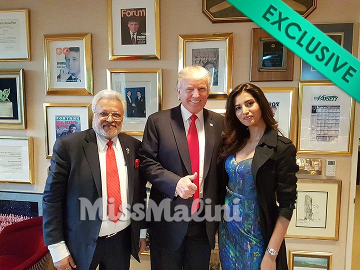 Donald Trump Is Going To Help Former Miss India Break Into Hollywood