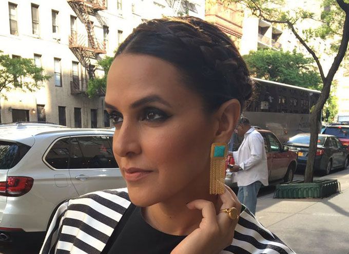 Neha Dhupia Spells Monochrome Magic With This Outfit!